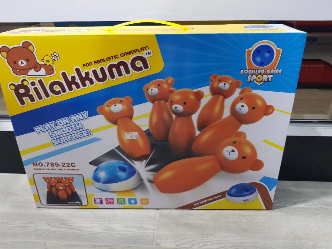 RILAKKUMA BOWLING-Little Bear Bowling Game