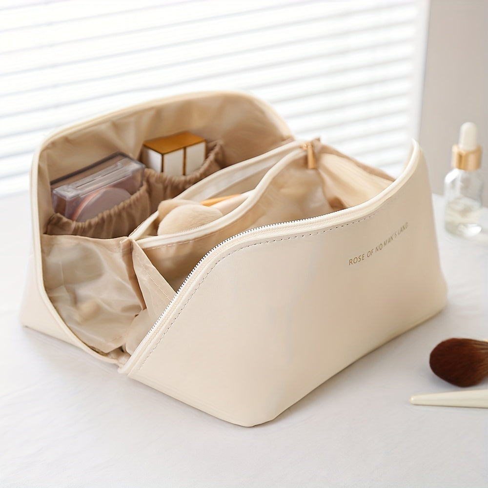 Large Capacity Travel Cosmetic Bag Multifunctional Waterproof Portable Makeup Organizer Bag