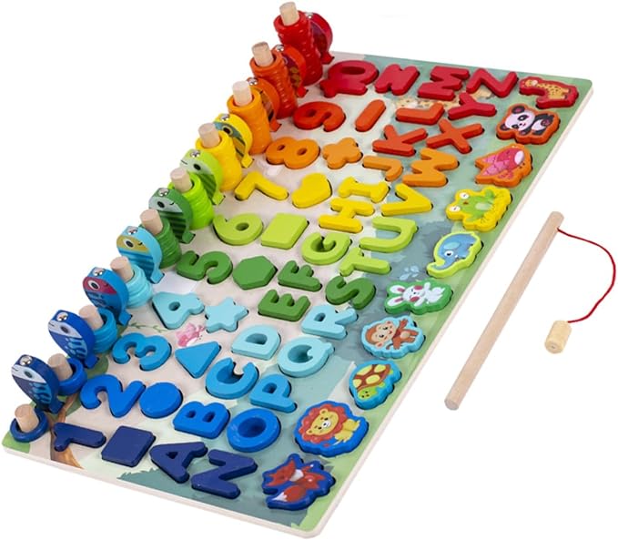 Boost Your Child's Intelligence With This Wooden Multifunctional Puzzle Toys!
