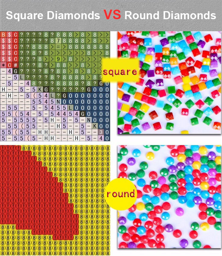 5D Diamond Painting Round And Square Full Drill Dream Owl