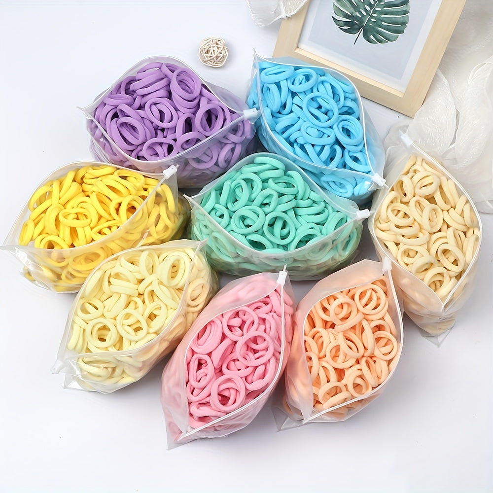 50pcs/Set Women Girls Basic Hair Bands 4cm