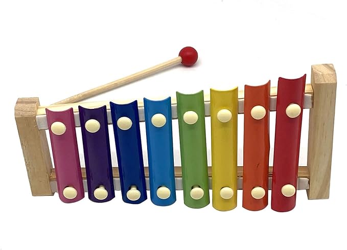 Xylophone for Toddlers 1-3 Years Old,Wooden Baby Xylophone with Child Safe