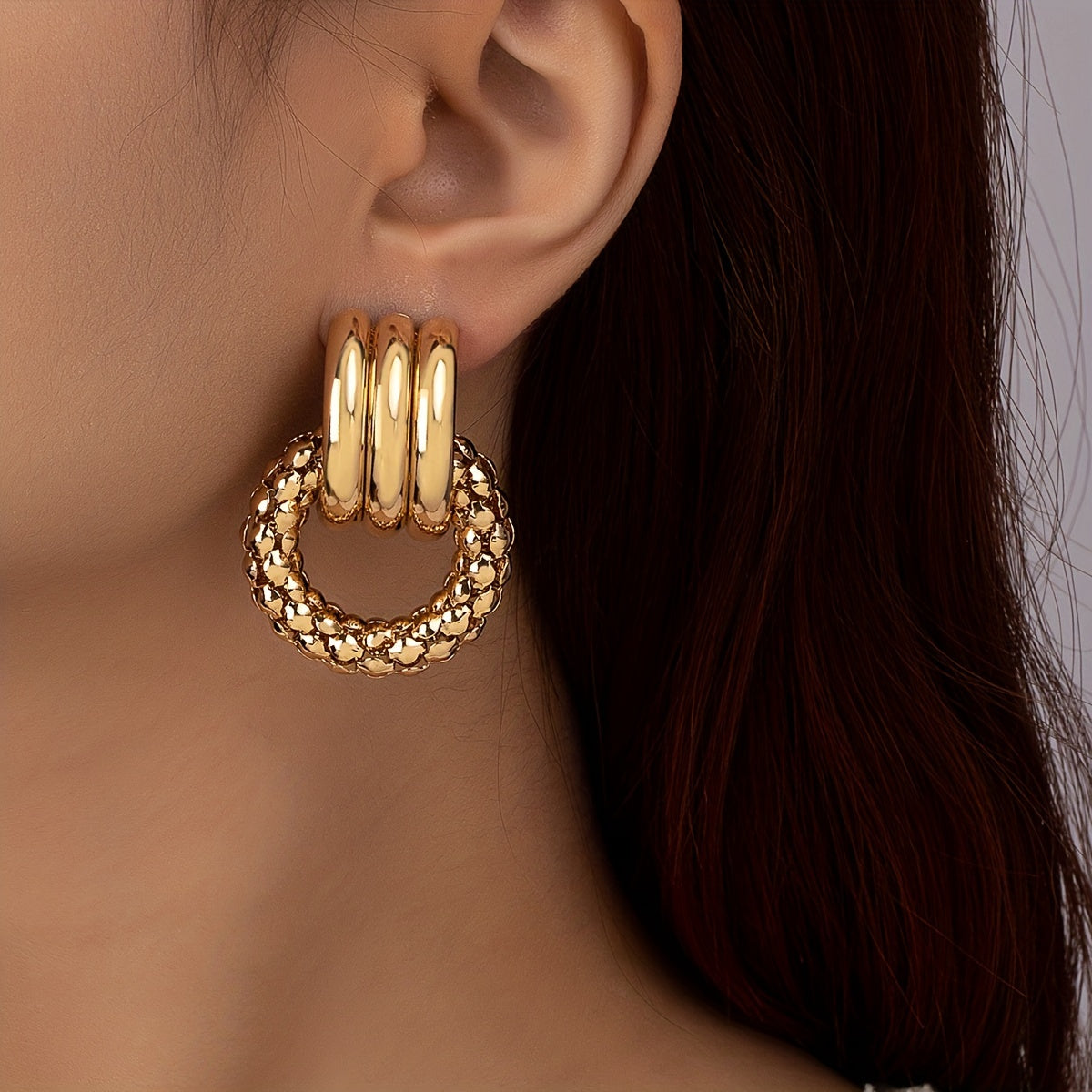 Creative Snake Bone Chain Design Stud Earrings Alloy Jewelry Elegant Sexy Style Suitable For Women Party Ear Accessories