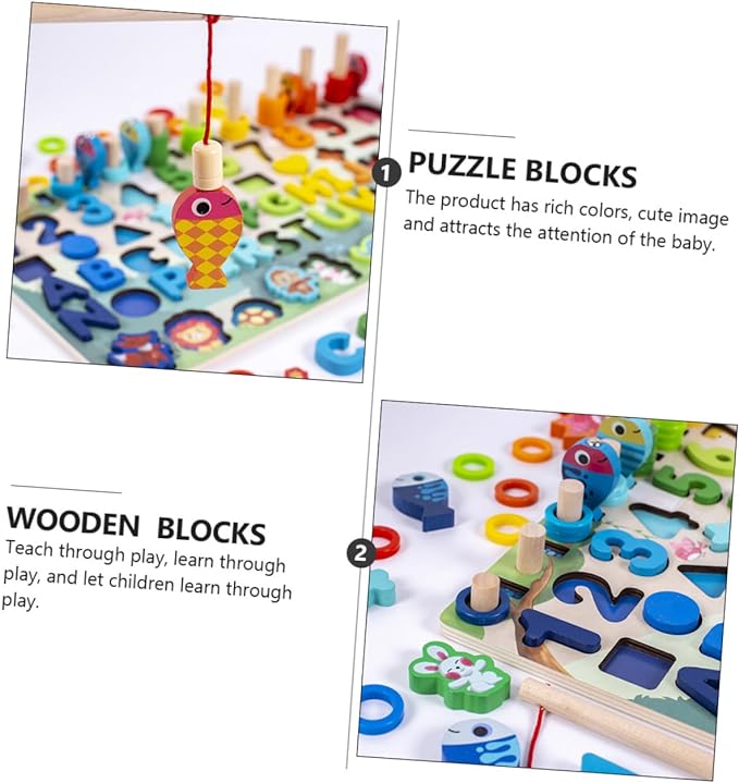 Boost Your Child's Intelligence With This Wooden Multifunctional Puzzle Toys!