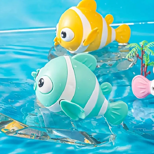 Bath Toys Pool Toys For Kids, Baby Funny Wind Up Swimming Fish Bath Toy