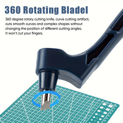 360 Degree Rotating Blade Craft Cutting Tools For Paper Crafts