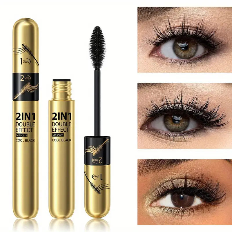 4D Fiber Mascara, Super Waterproof Mascara, Natural Lengthening, Thickening And Curling Eyelashes Makeup Tool