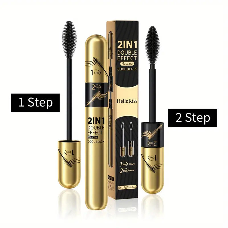 4D Fiber Mascara, Super Waterproof Mascara, Natural Lengthening, Thickening And Curling Eyelashes Makeup Tool