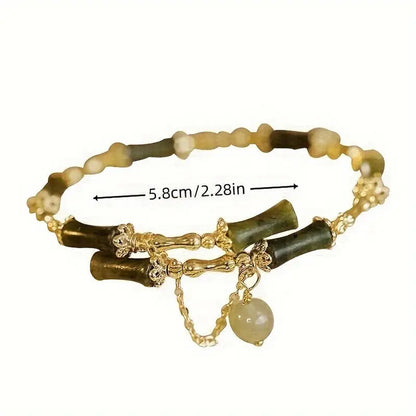 Delicate Bamboo Fashion Joint Bracelet - Elegant & Versatile