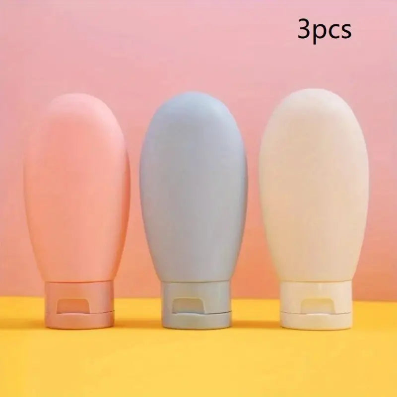 3pc Portable Travel Bottles Leak Proof, 3pcs*60ml Travel Containers For Travel