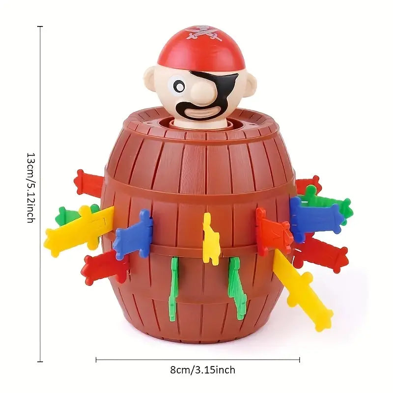 Children's Puzzle Pirate Bucket Uncle Family Party Table Toy(Small Size)
