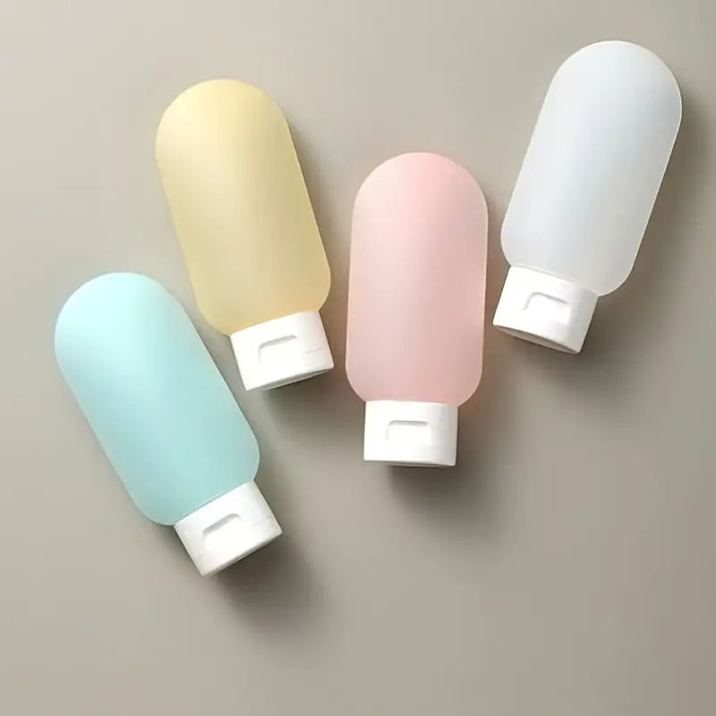 1pc Portable Travel Bottles Leak Proof, 4pcs*60ml Travel Containers For Travel