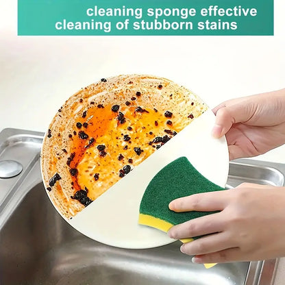Value Pack  Kitchen Cleaning Anti-scratch Dishwashing Sponge -8 pcs
