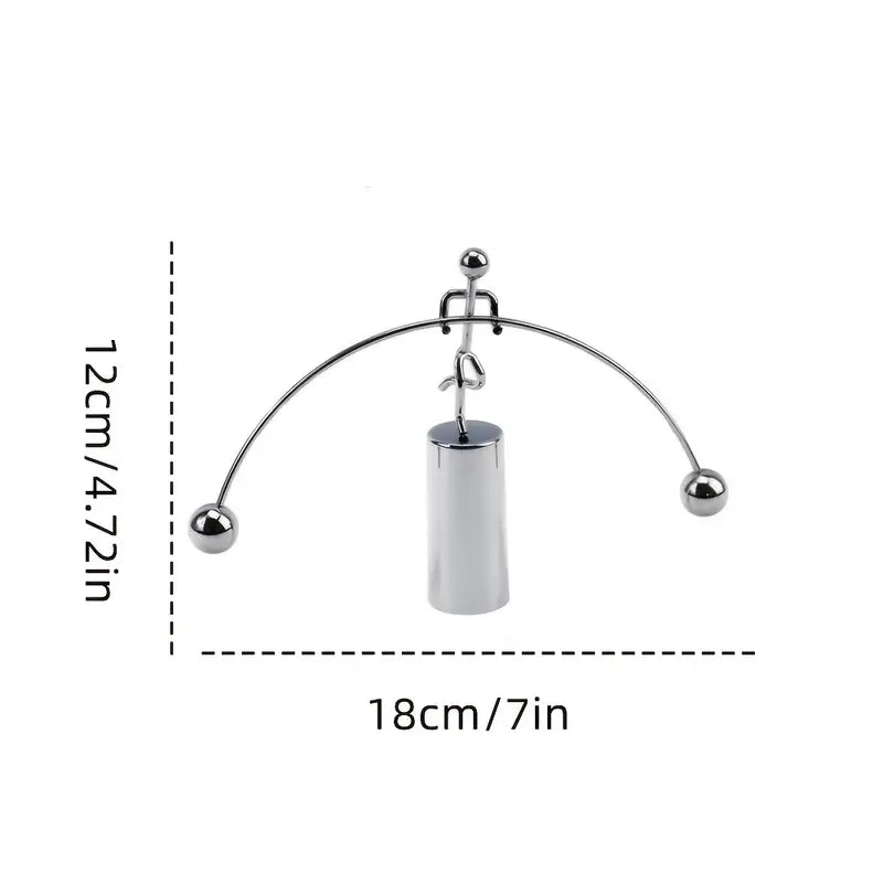 Iron Man Balance Ornament, Tumbler Science Toy Balancer