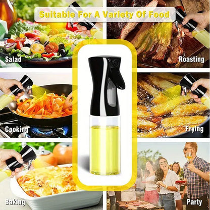 1pc, Oil Spray Bottle Kitchen Cooking Olive Oil Dispenser