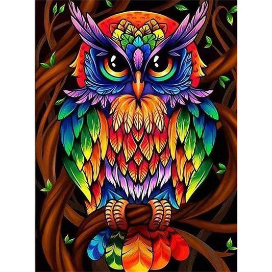 5D Diamond Painting Round And Square Full Drill Dream Owl