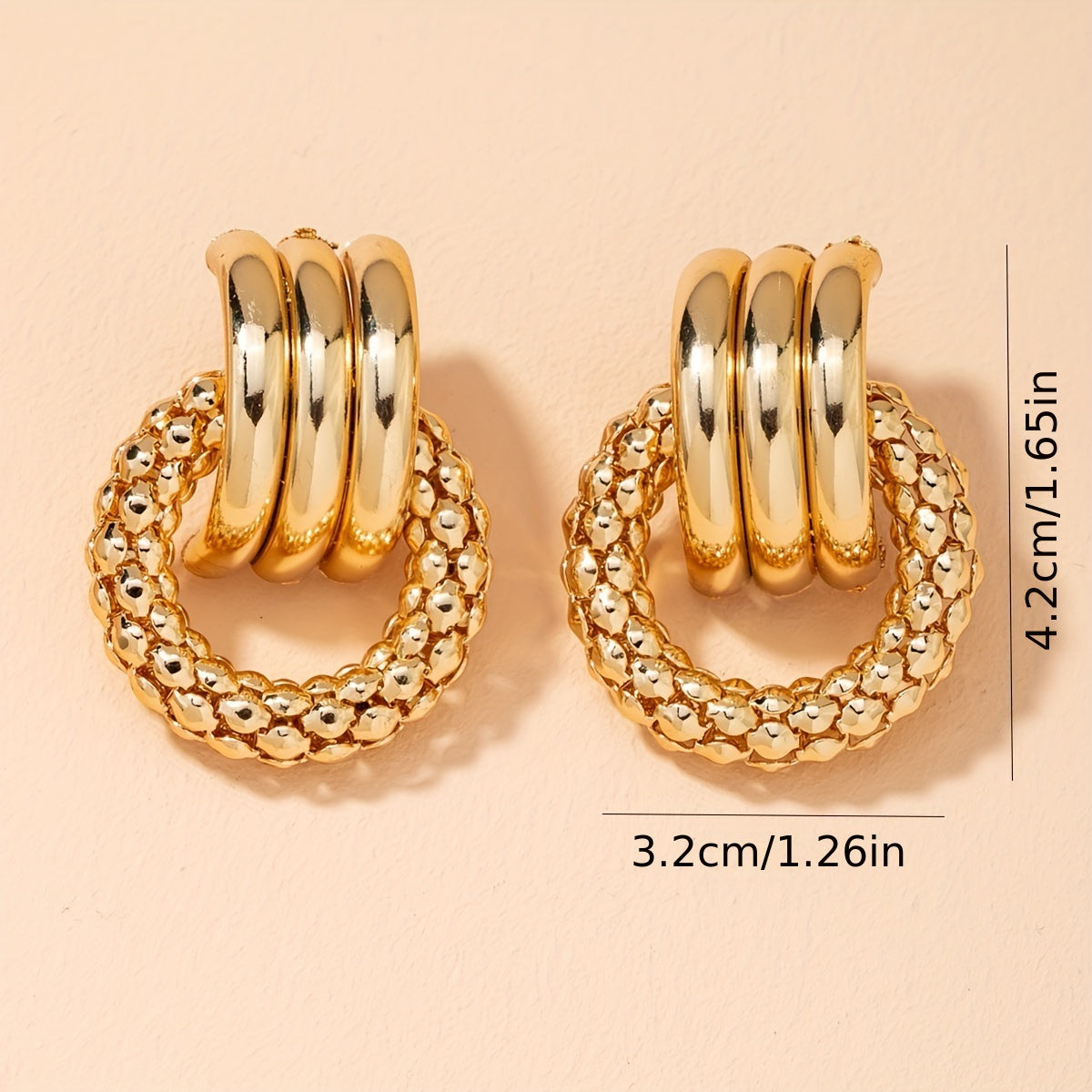 Creative Snake Bone Chain Design Stud Earrings Alloy Jewelry Elegant Sexy Style Suitable For Women Party Ear Accessories