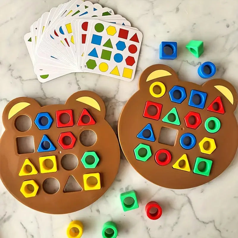 Puzzle Toys, Interactive Geometric Matching Toys-Single player game Only
