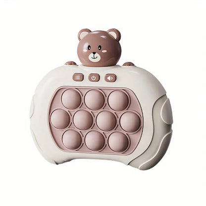 Bear Pocket Game For Kids, Quick Push Bubble Competitive Decompression Game Console