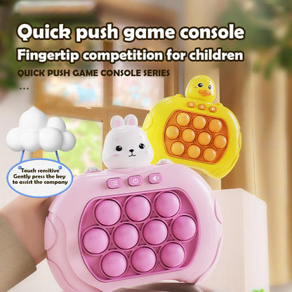 Rabbit Pocket Game For Kids, Quick Push Bubble Competitive Decompression Game Console
