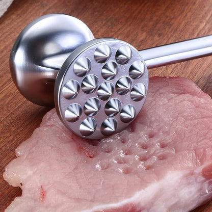 Meat Hammer Heavy Chicken Chop Beef Pork Lamb Tenderizer Kitchen Stainless Steel