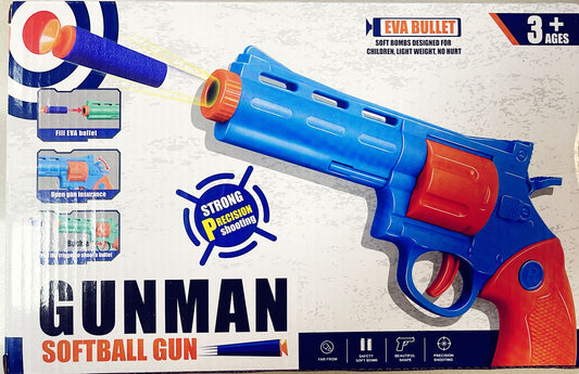 Kid Safe Softball Gun with bullets Toy