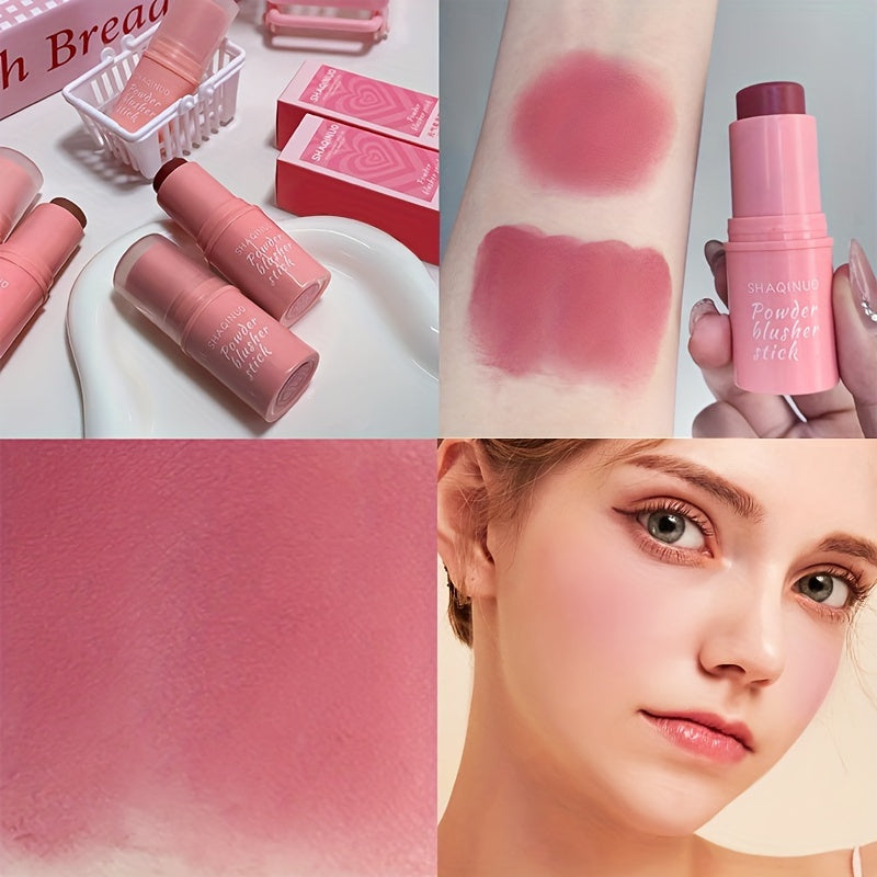 Blush Stick Face Blush, Waterproof Brightening