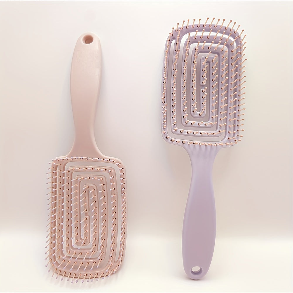 Hollow Out Hairdressing Brush