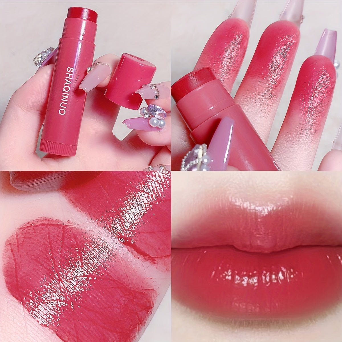 3pcs Set Moisturizing Tinted Lip Balm Korean Makeup