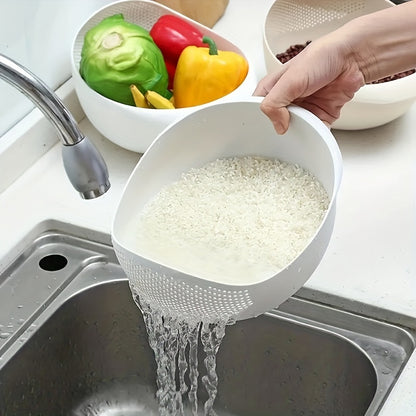 1pc, Rice Washing Drain Basket, Rice Washing Filter Basket