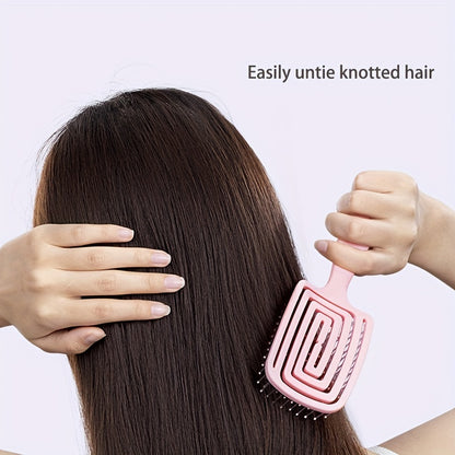 Hollow Out Hairdressing Brush