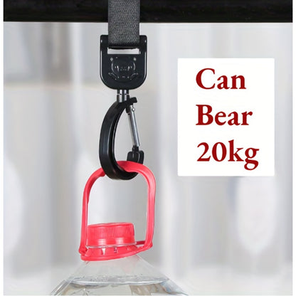 2pcs Baby Stroller Hooks For Bag, Electric Bottle Car Hanging Hook