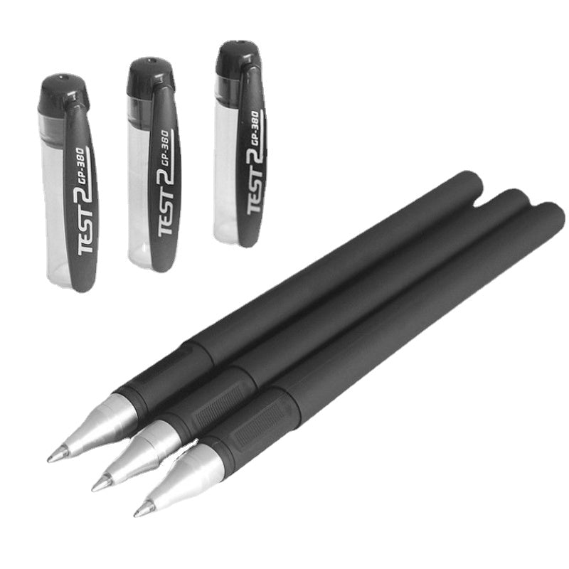 12pcs Gel Pens Set Black Refill Gel Pen Bullet Tip 0.5mm