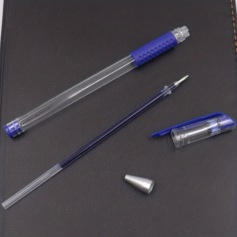 10pcs Gel Pens Set Blue Refill Gel Pen Bullet