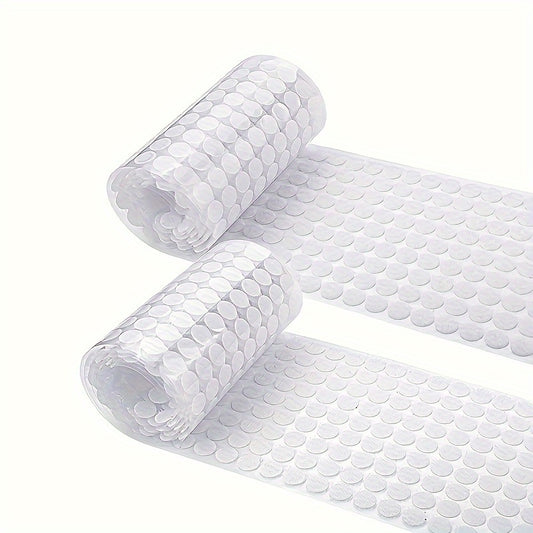 600pcs(300 Pairs) Self Adhesive Hook And Loop Dots 0.39inch/10mm