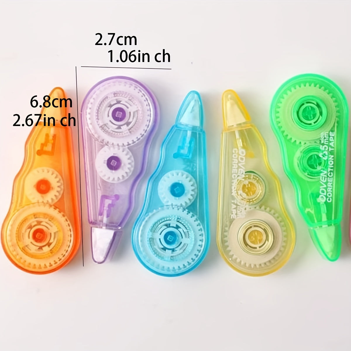 6pcs Colorful Correction Tape