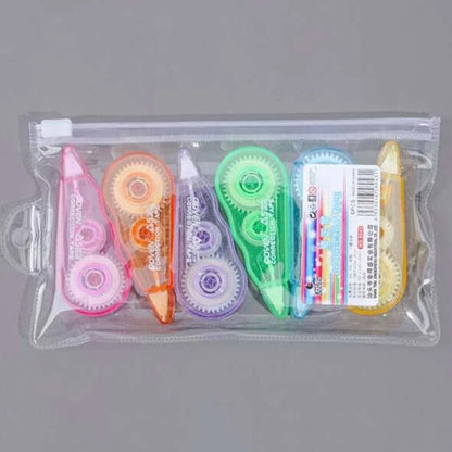 6pcs Colorful Correction Tape