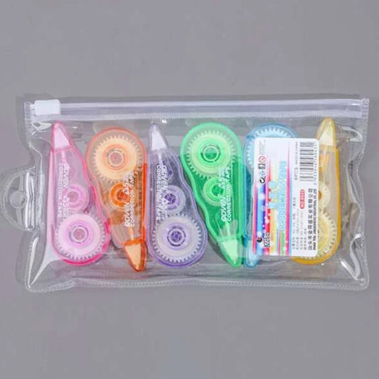 6pcs Colorful Correction Tape
