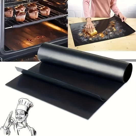 2pcs Oven Bottom Oven Liners, Non-stick Reusable Liners, Suitable For Electric Ovens
