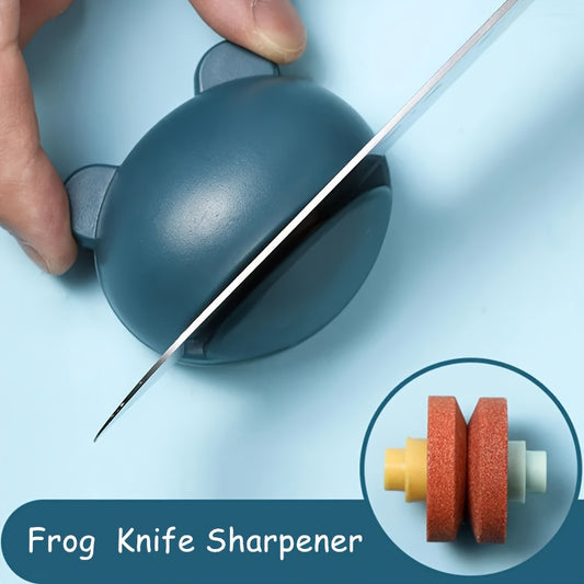 1pc, Knife Sharpeners, Mini Frogs Sharpening Knife Tools