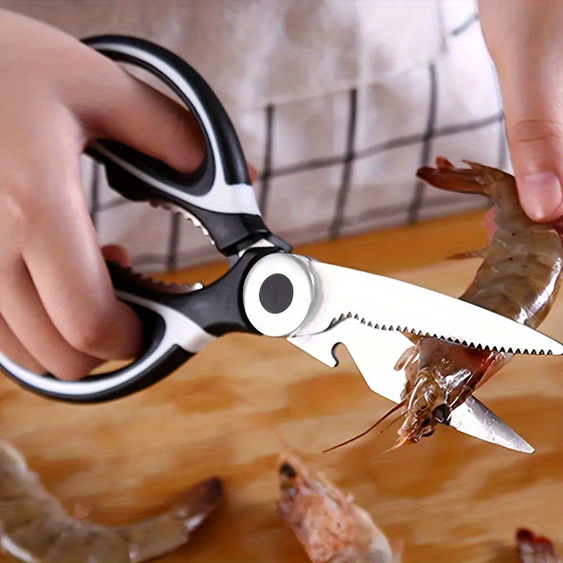 Multifunctional Scissors, Steel Strong Food Scissors, Suitable For Duck, Fish