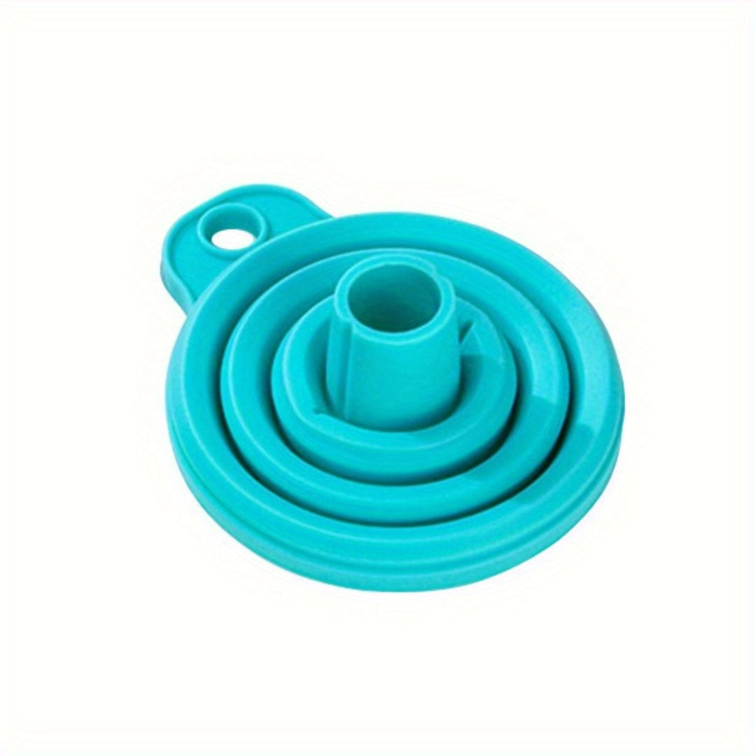 Folding Silicone Funnel, Multi-caliber, Suitable For Kitchen Supplies, Oil Honey Funnel
