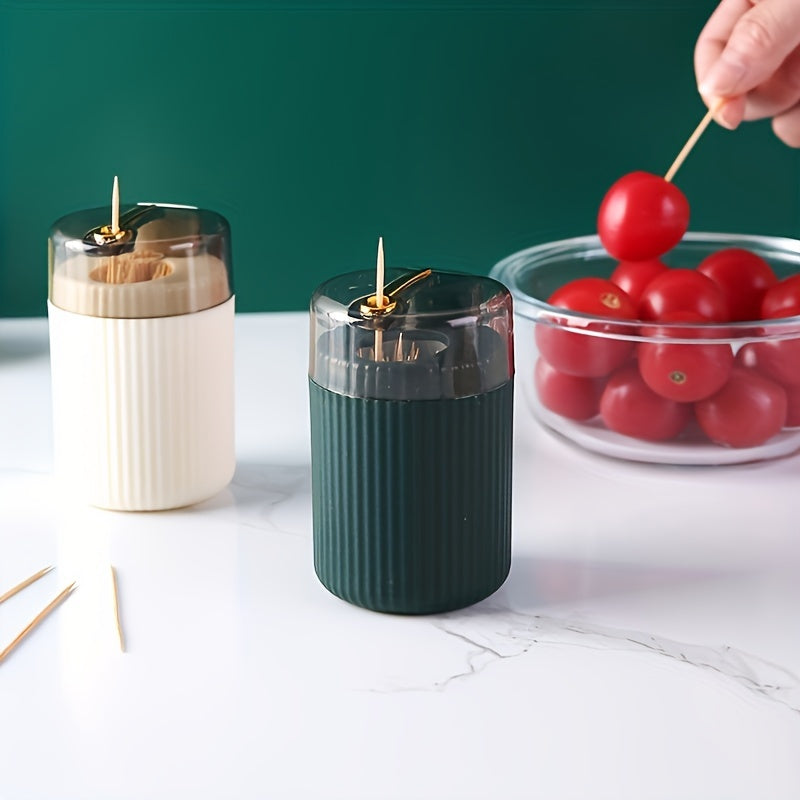 Toothpick Box, Light Luxury Creative Storage Toothpick Box, Creative Design Swab Jar