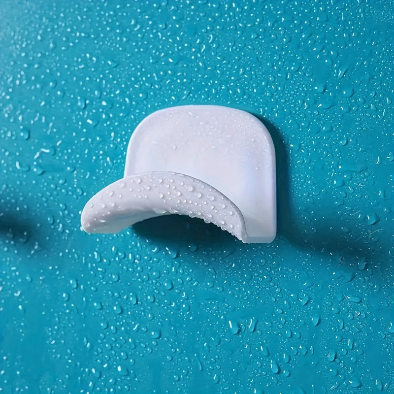 Punch-Free Wall-Mounted Headphone Holder, Self-Adhesive Hook, Durable Plastic Headset Display Rack