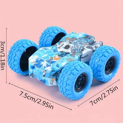 Fun Double-Side Vehicle Inertia Safety Crashworthiness And Fall Resistance Shatter-Proof Model For Kids Boy Toy Car