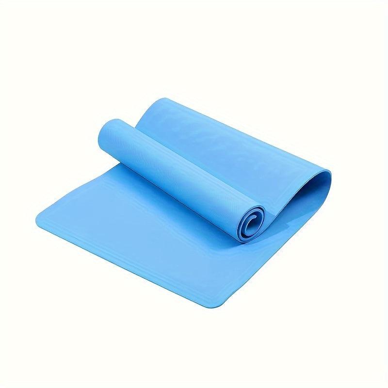 EVA Blue Yoga Mat, Moisture-proof Non-slip Yoga Mat, Thickened Fitness Mat For Home Gym Training