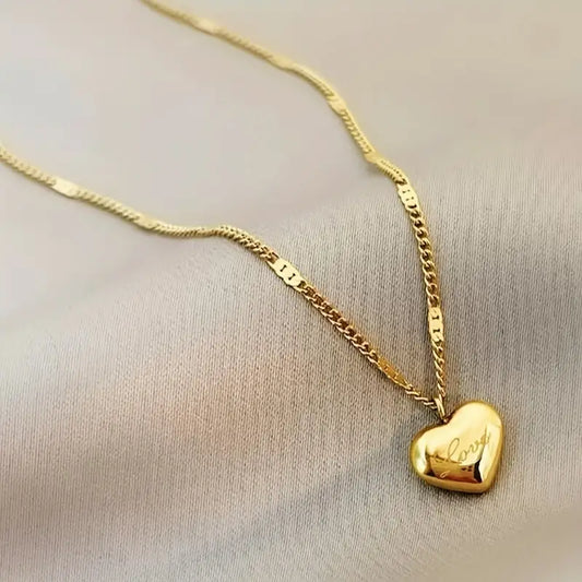 Heart Necklace, Banquet And Birthday Gift