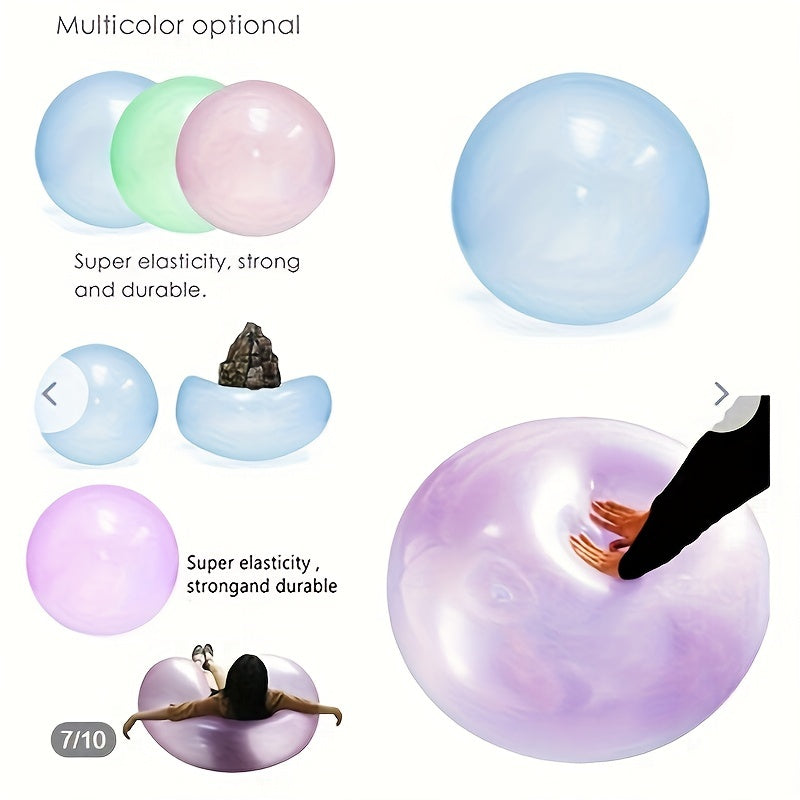 TPR Wubble Bubble Ball Large Inflatable Ball Children's Toy Bouncy Ball Water Balloon
