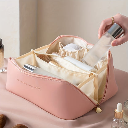 Large Capacity Travel Cosmetic Bag Multifunctional Waterproof Portable Makeup Organizer Bag