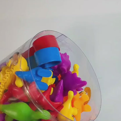 Dinosaur Matching Games & Sorting Bowls - STEM Toy Sets